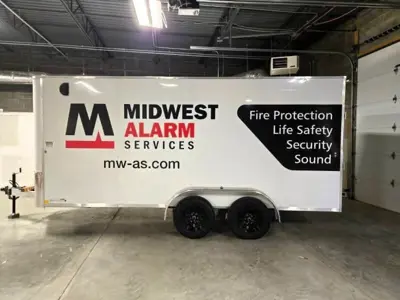 Custom Trailer Graphics Photo